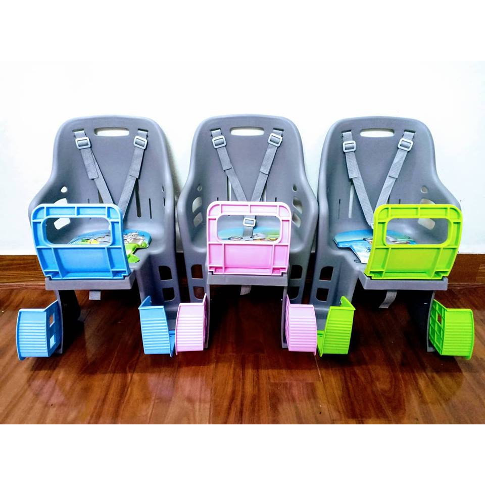 Ghế cho bé ngồi xe đạp - chân xanh dương - ✅ 1 chiếc