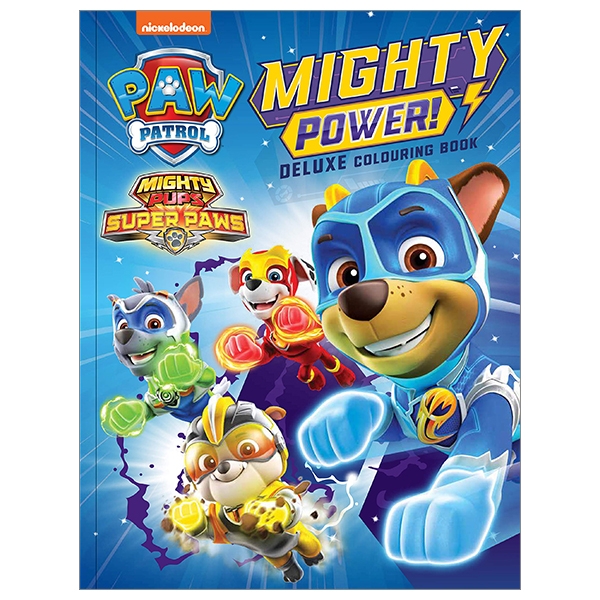 Paw Patrol Mighty Pups: Deluxe Colouring Book