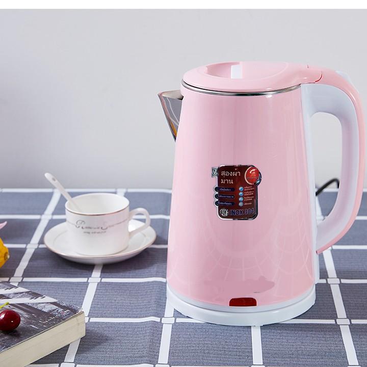 Ấm Đun Siêu Tốc 2 Lớp Cao Cấp 2.5L - Hàng Chất Lượng