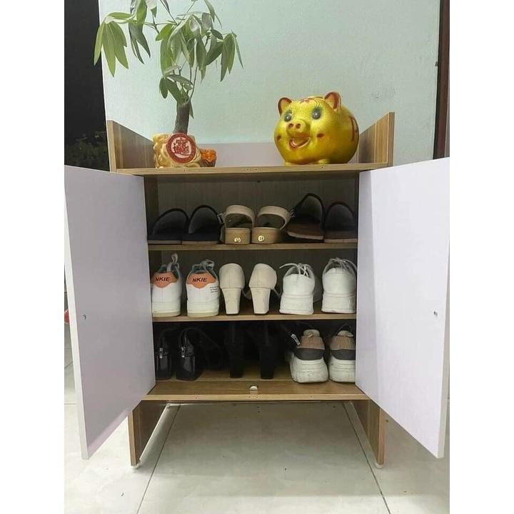 Tủ giày gỗ để giày dép , đựng đồ CÓ CÁNH