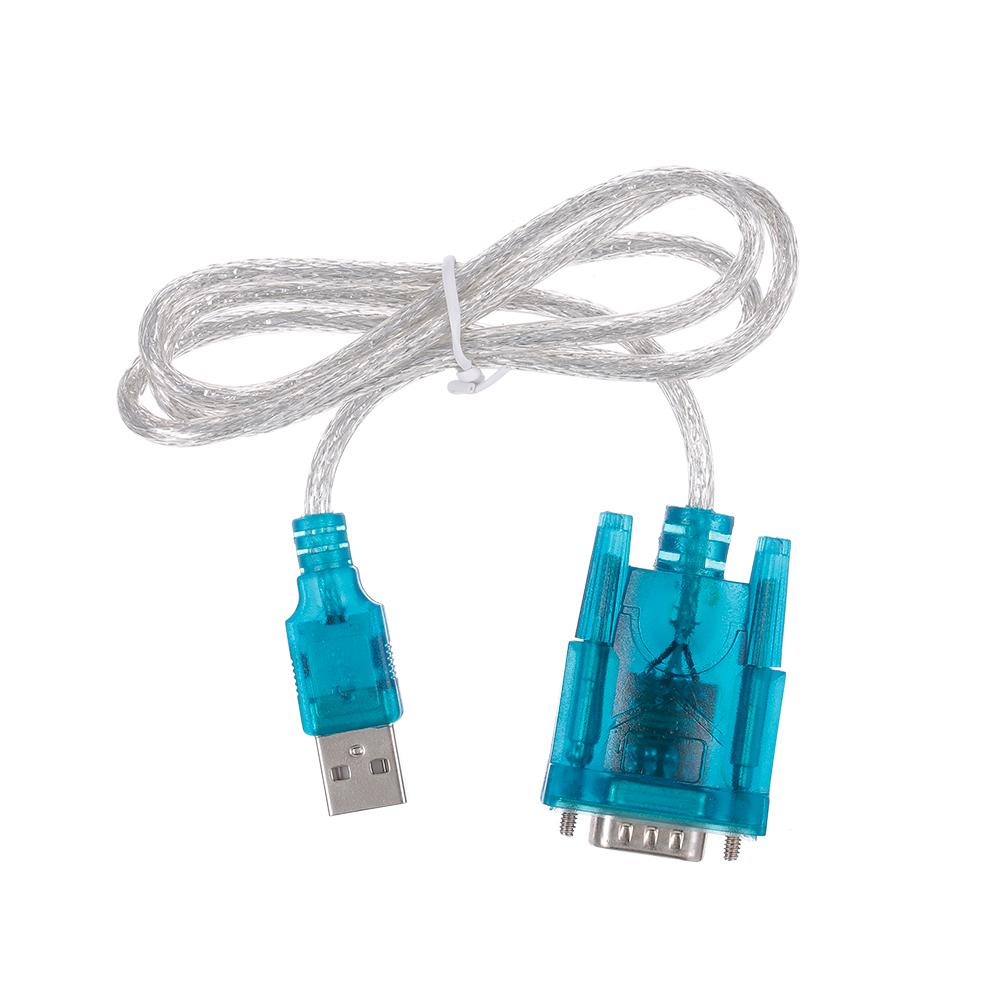 USB to RS232 Serial Port 9 Pin Cable Serial Port USB Wire With CD For Win98, 98SE, Me, 2000, XP, Mac OS8.6, Win7-32