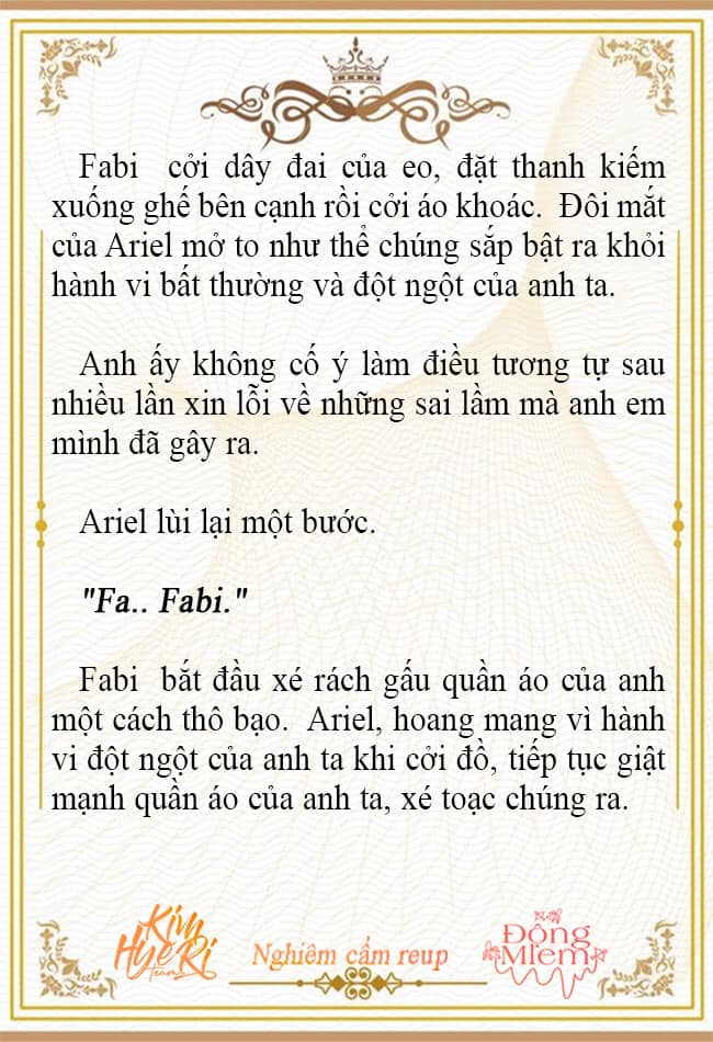 [novel 18+] ariel, thánh nữ dâm đãng chapter 48 7