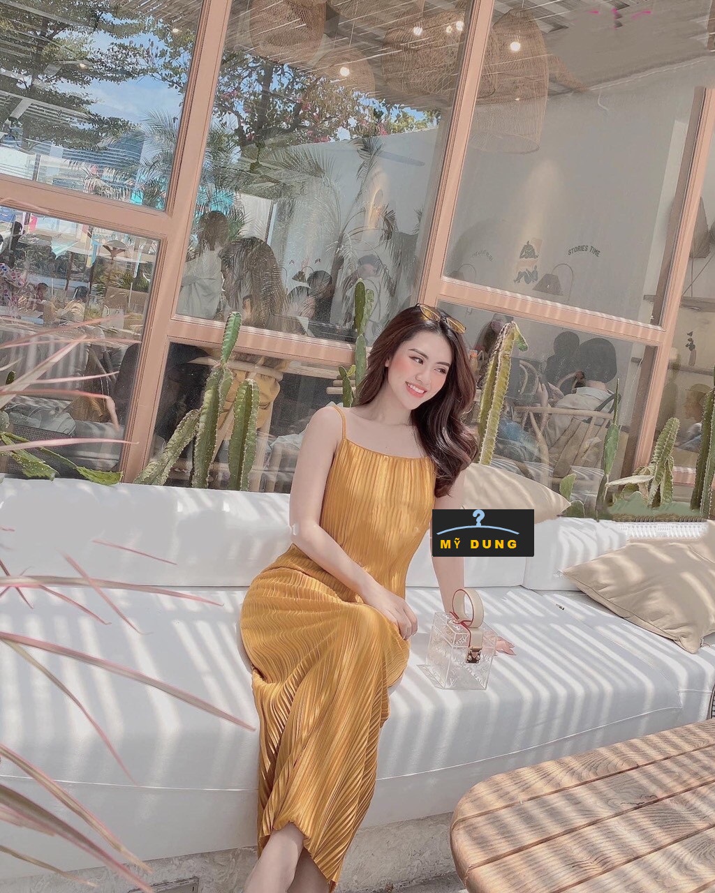 ĐẦM MAXI 2S DẬP LY-ĐƠN GIÃN, NHẸ NHÀNG,SIÊU MÁT