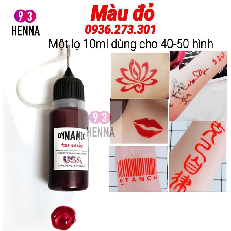 Hình xăm mini tạm thời các mẫu size nhỏ 0,5cm - 2,5cm tặng mực và khuôn