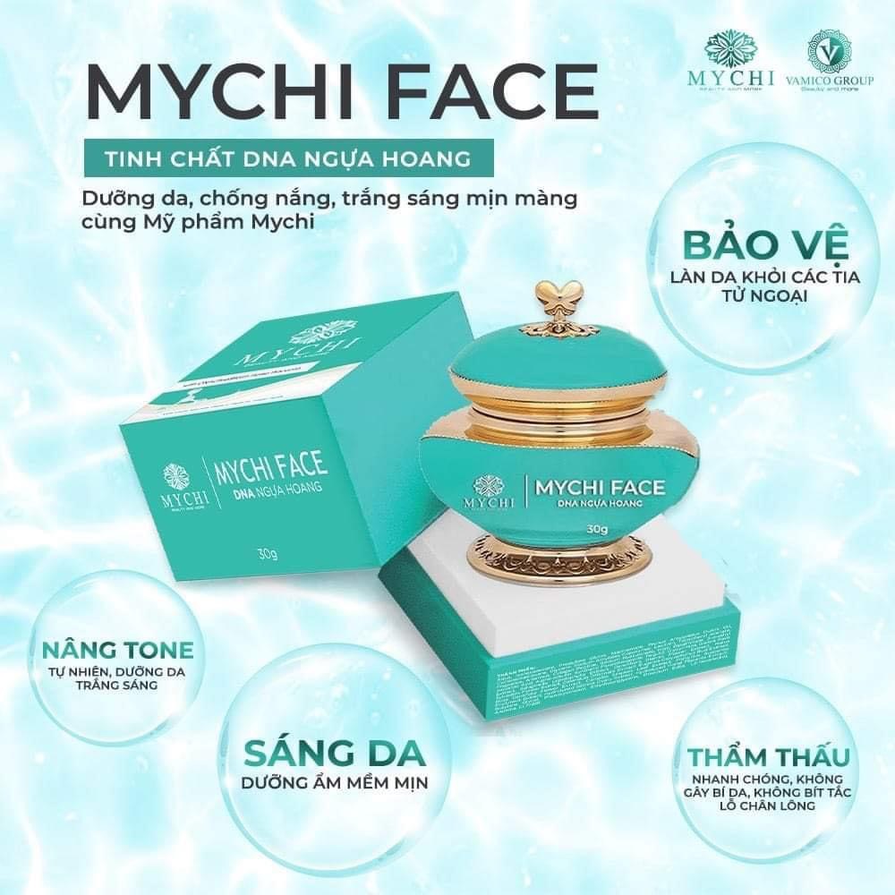 Khi mua Kem face Mychi và serum cấy trắng lá vàng 24k Mychi
