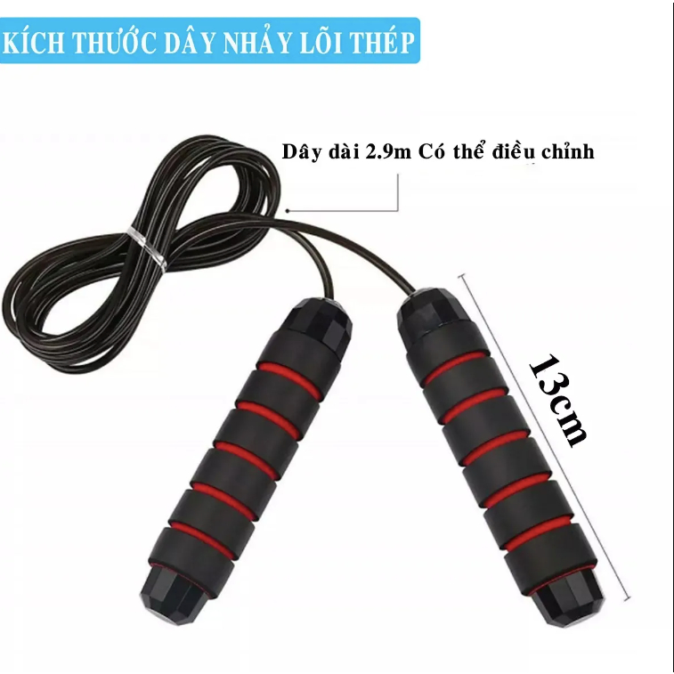 Combo 2 Món: Kìm Bóp Tay Có Máy Đếm Tập Cơ Tay Và Dây Nhảy Thể Lực Tập Gym Hiệu Quả - combo dây nhảy và kìm bóp tay