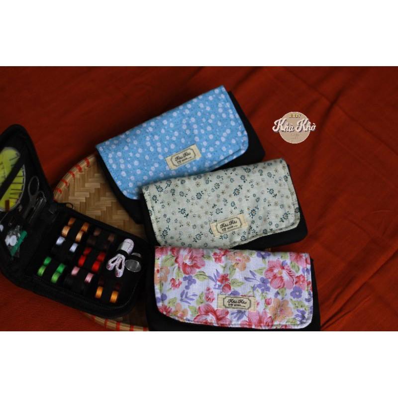 VÍ VẢI HANDMADE HỌA TIẾT VINTAGE nhắn để chọn màu