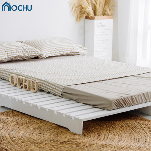 Giường Ngủ Pallet Gỗ Thông OCHU - Pallet Bed - White