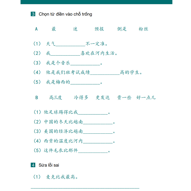 Sách Giáo Trình Hán Ngữ 3 + 4 - Phiên Bản Mới - Tương Đương HSK 4 - Phạm Dương Châu - (Kèm Audio Chuẩn Giọng Bản Xứ)