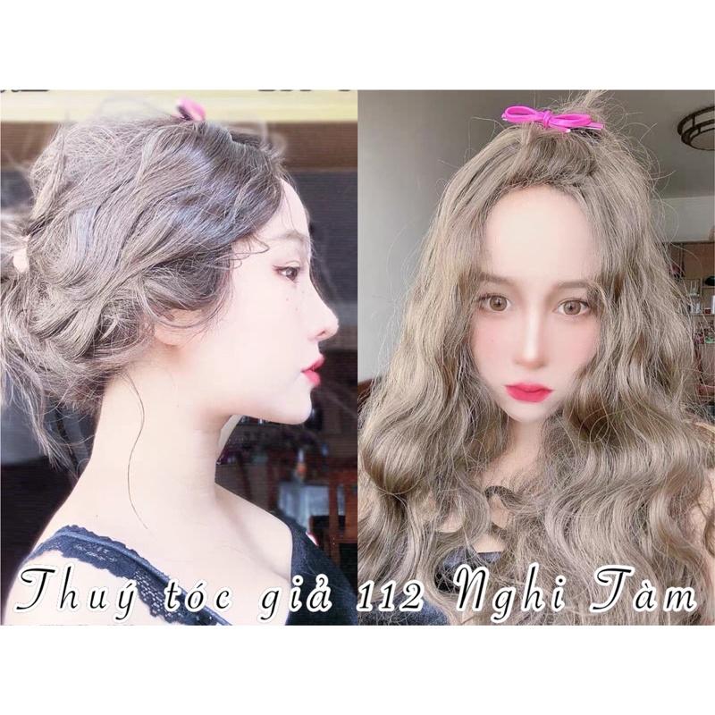 TÓC nguyên đầu xoăn sóng