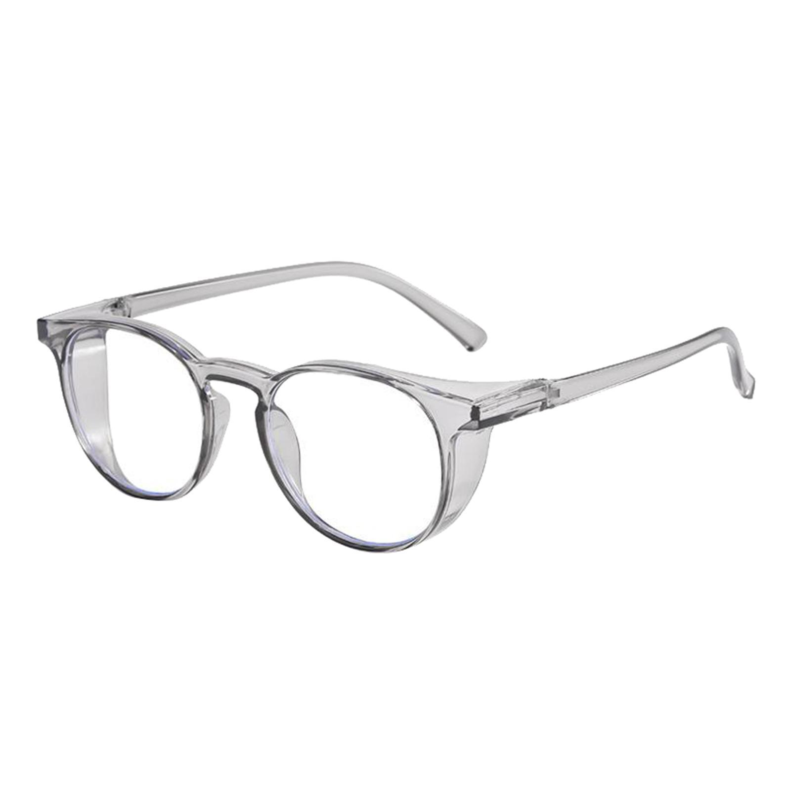 2x Safety Glasses with  Scratch Resistant Lenses  : RESISTANT , REFLEXES AND