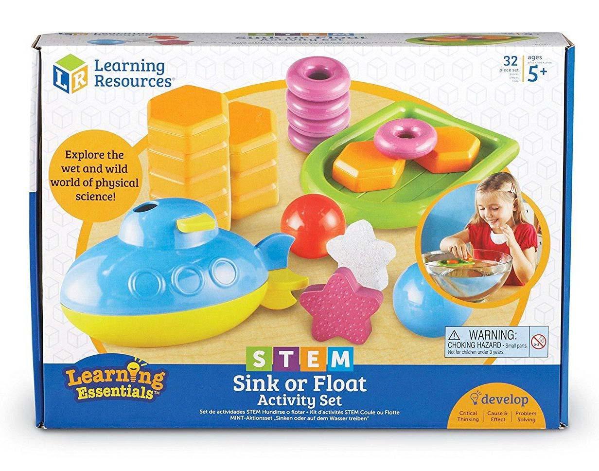 Learning Resources Bộ hoạt động STEM Nổi hay chìm - STEM Sink or Float Activity Set