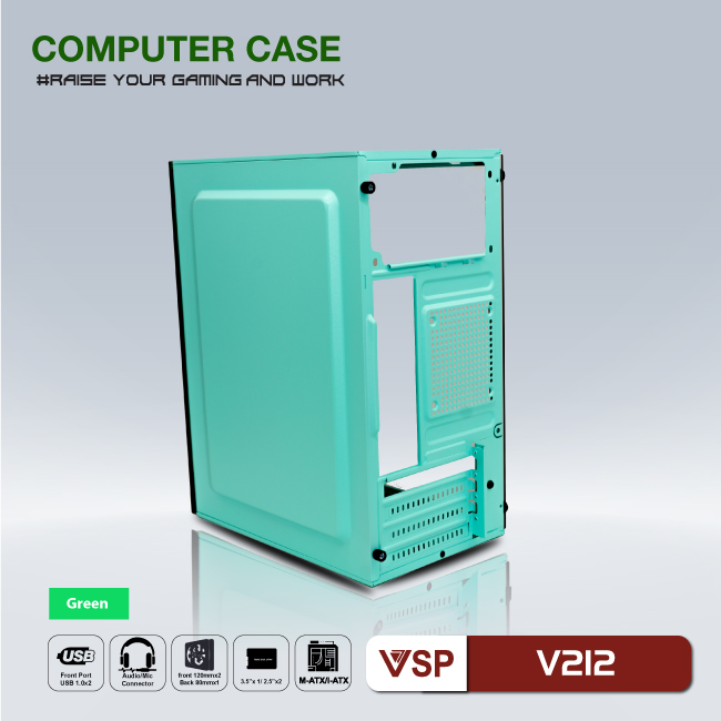 Case VSP home and Gaming V212 - JL - HÀNG CHÍNH HÃNG