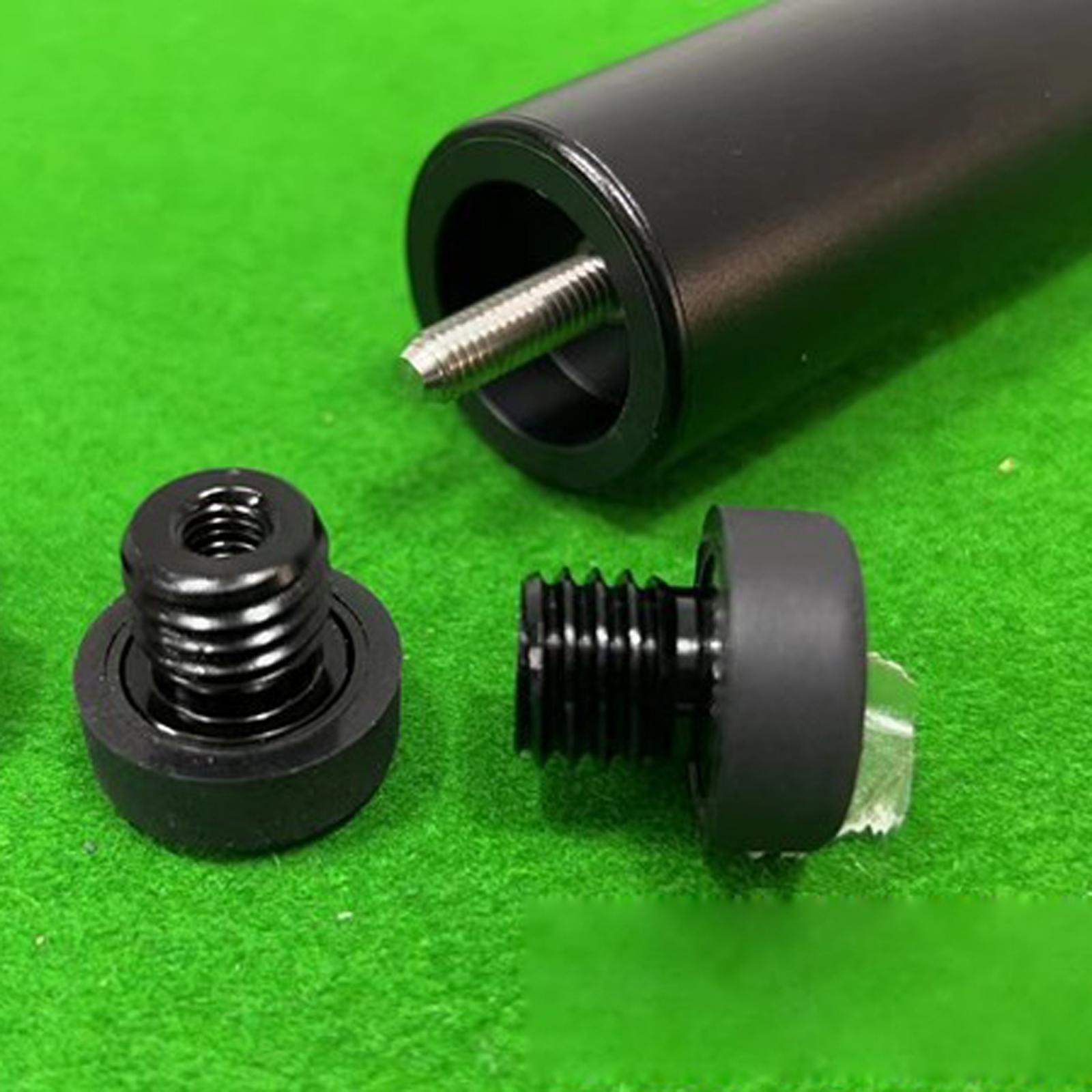 Billiard Bottom Plug Billiard Connected Extension, Convenient Pool Cue Extension, Billiard Back Plug Screw for Pool Table Playing Clubs