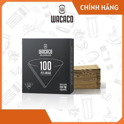 Giấy lọc cà phê Pour Over Wacaco V60 - hộp 100 tờ