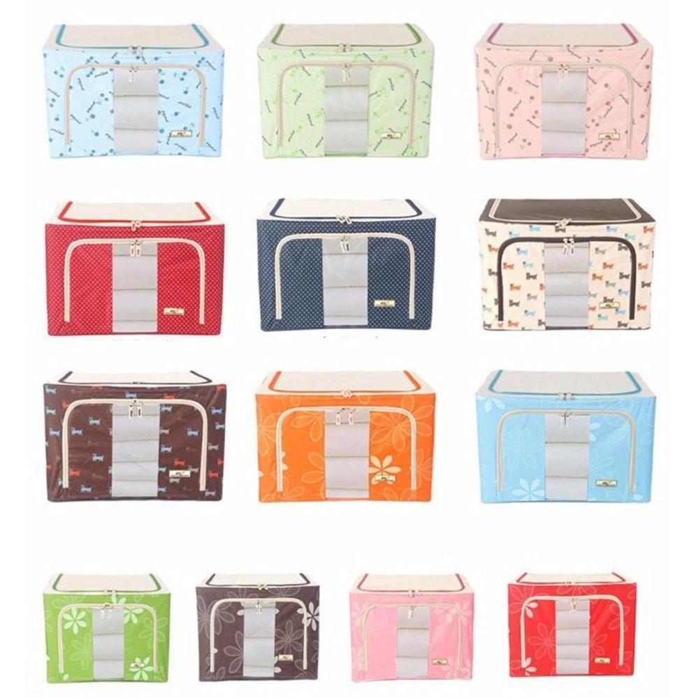 Túi Đựng Chăn Màn Khung Sắt Cao Cấp - Tặng Kèm 1 Khăn Lau Mặt - Free Ship Toàn Quốc