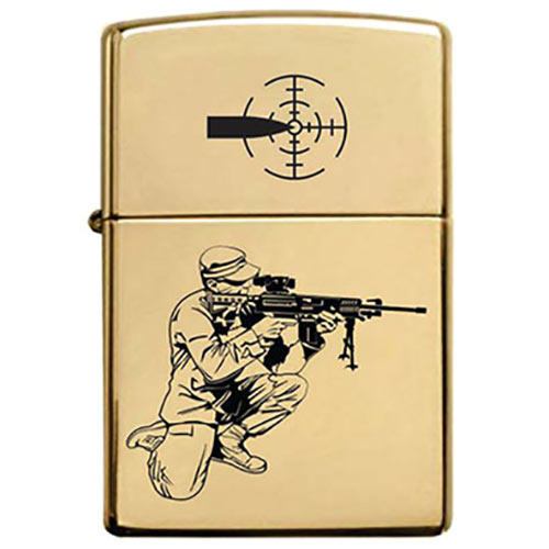 Bật Lửa Zippo 254B Khắc Hình Độc Đáo