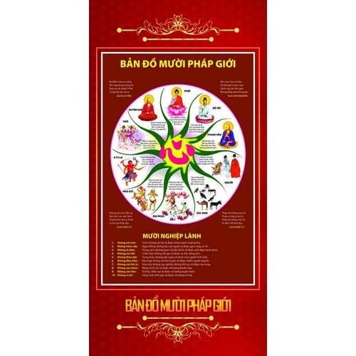 Bản đồ 10 Pháp Giới