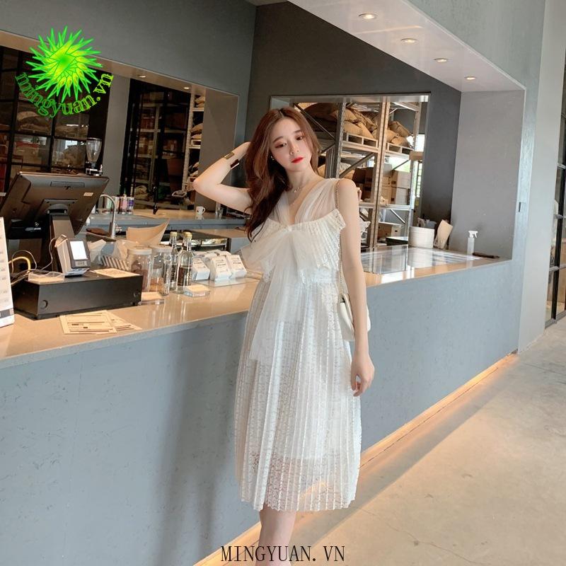 Đầm Nữ Không Tay Hở Lưng Thời Trang Quyến Rũ