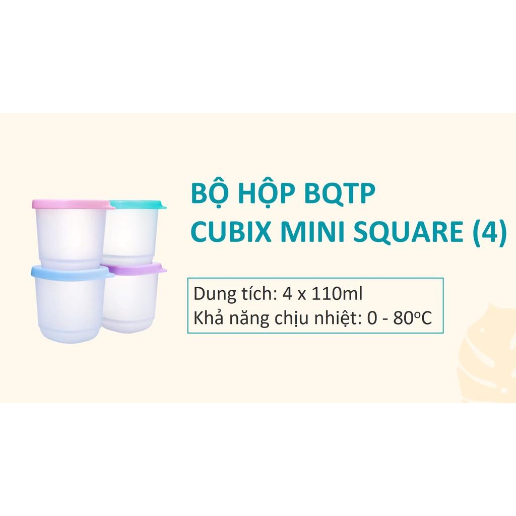 Bộ hộp Cubix Mini Square 110ml - Tupperware