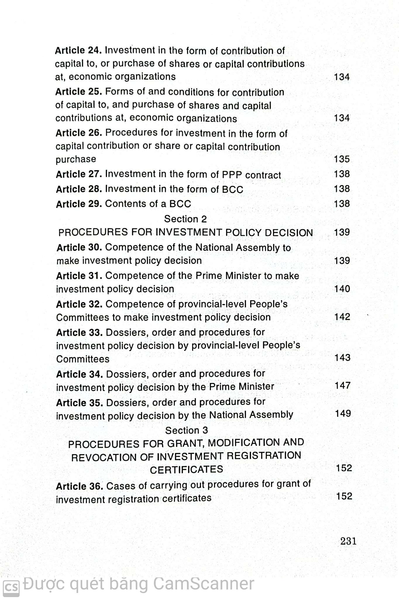 Luật đầu tư hiện hành Current Law on Investment