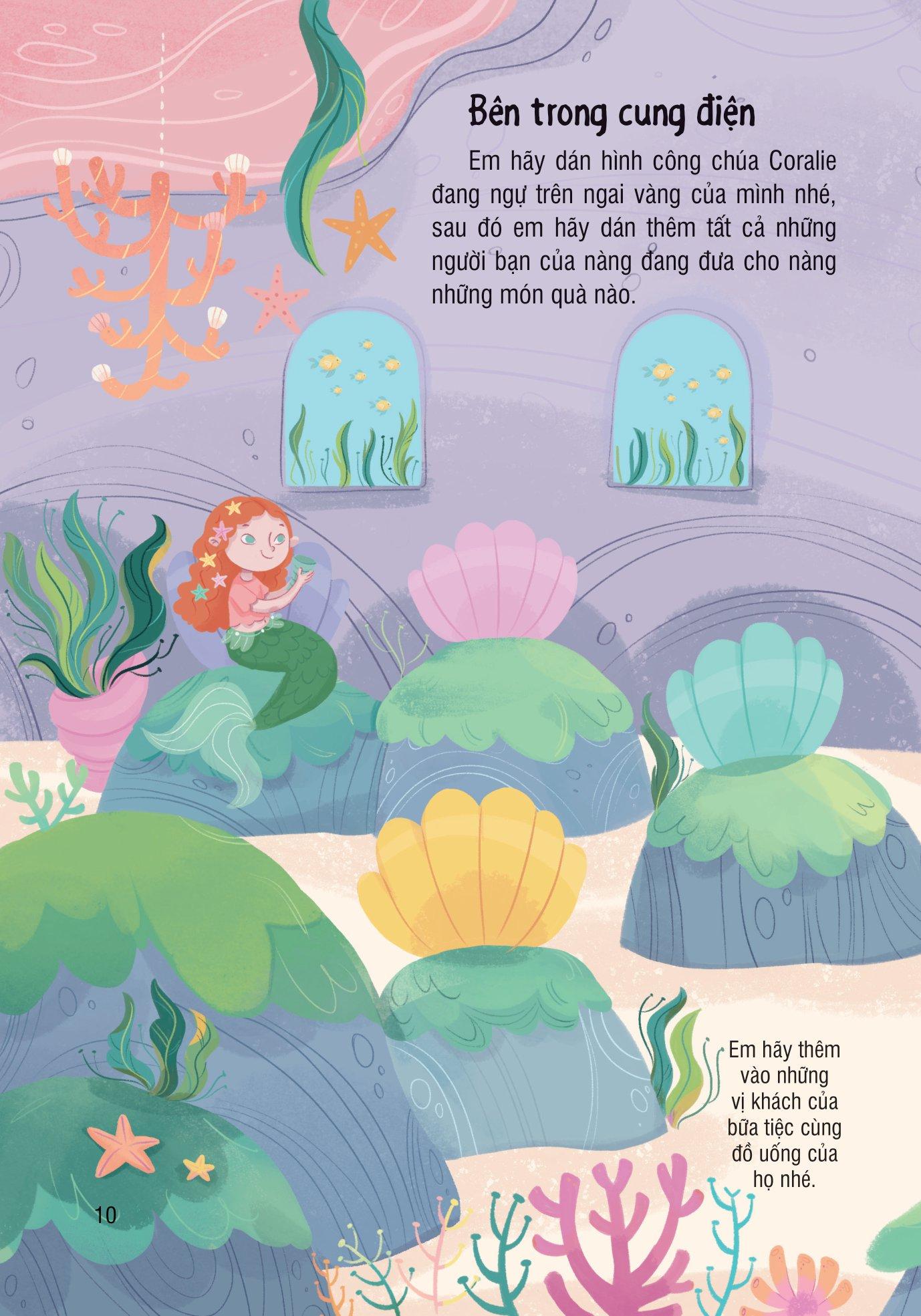 Bóc Dán Thông Minh - Nàng Tiên Cá