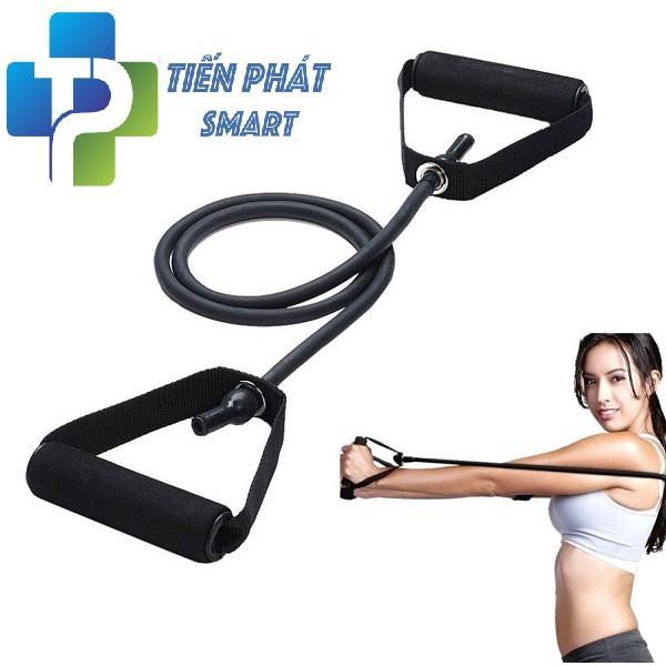 Dây đàn hồi tập Gym Yoga 1Z, dây tập thể lực 1 màu (trơn), dây tập kháng lực bản Tiêu Chuẩn Dài 1m2