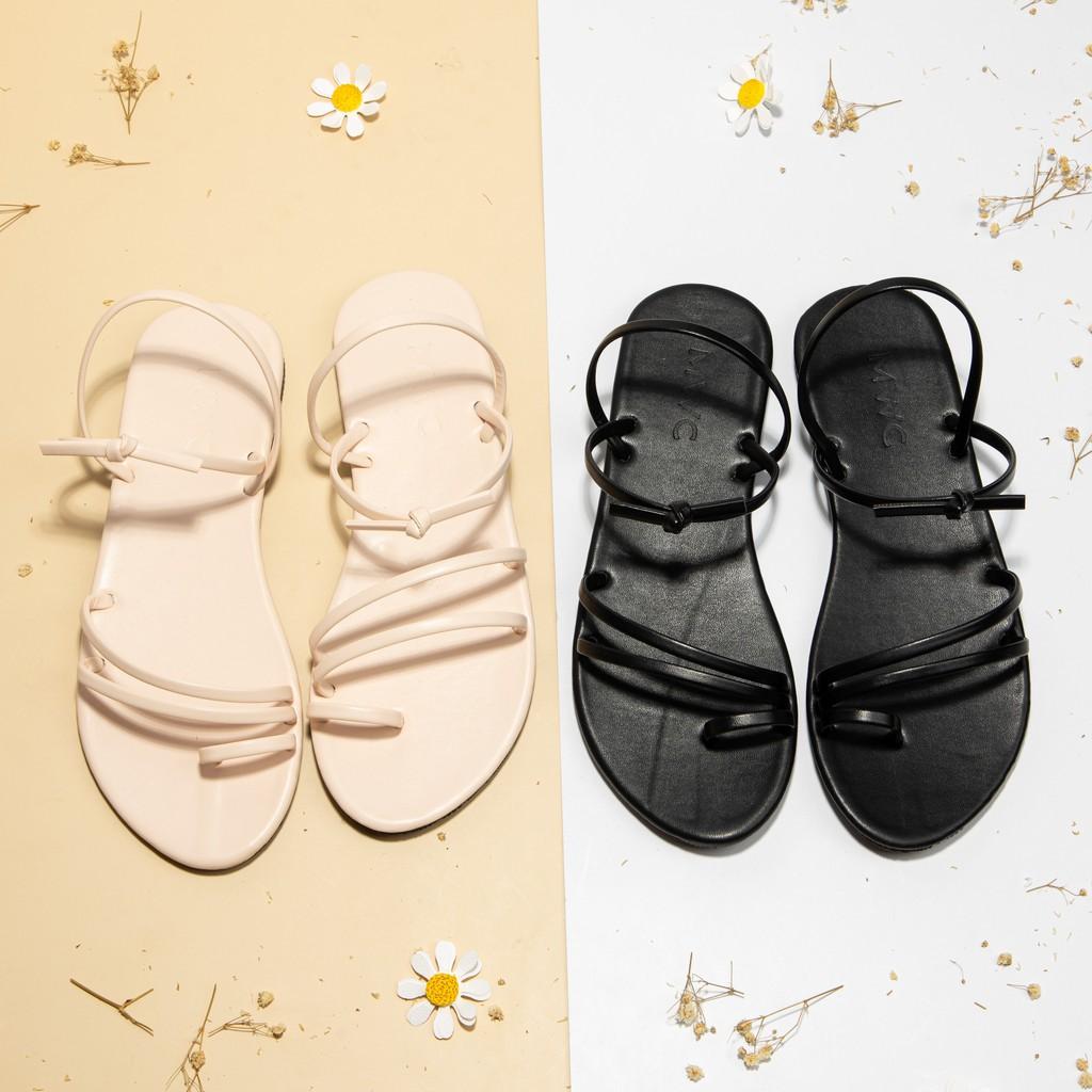 Giày sandal nữ quai mảnh sỏ ngón MWC NUSD- 2788