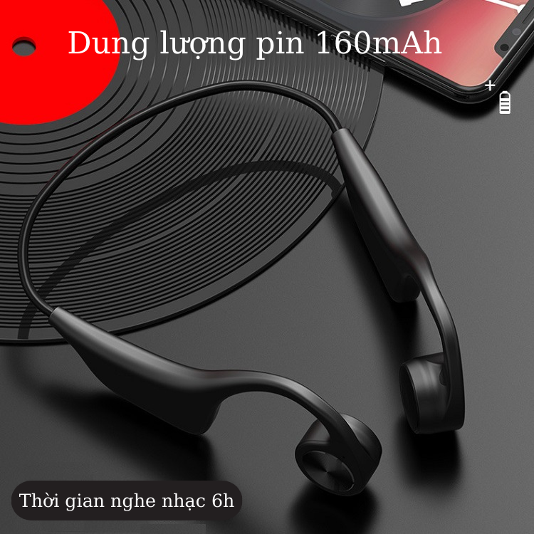 Tai Nghe Bluetooth 5.0 Dẫn Xương B3 ( Bộ nhớ trong 8GB -khoảng cách kết nối 10 mét (môi trường không vật cản))