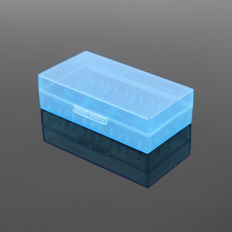1 Ốp Lưng Cho 18650 Pin Nhựa PVC Cứng Pin Bảo Quản Pin 18650 Hộp Đựng Hộp Giữ 2 Pin 18650 Phụ Kiện Màu Sắc: Xanh Dương