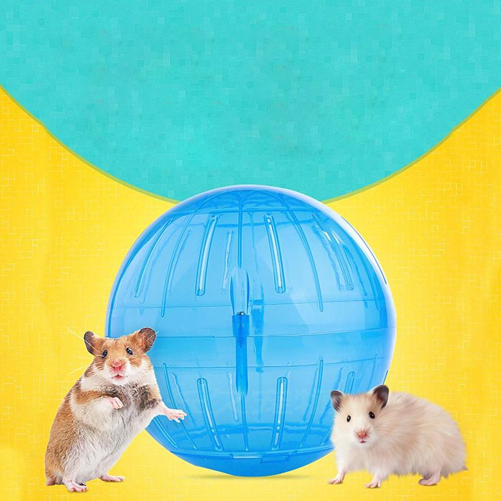 Pet Exercise Ball Hamster Mouse Rat Plastic Running Cage Interactive Play Toy