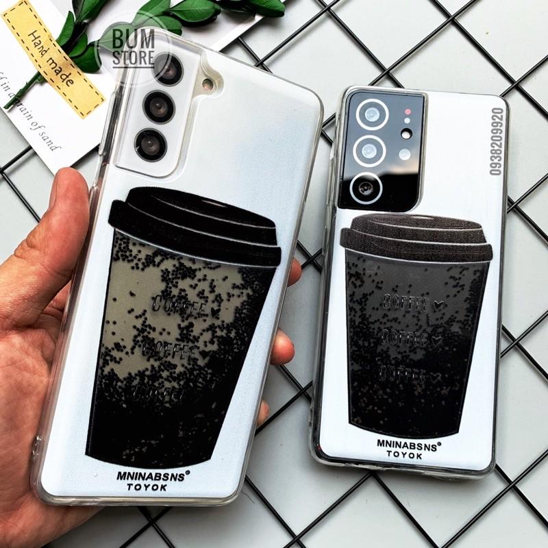Ốp Lưng Coffee Cho Dòng Samsung Galaxy S21 Ultra / S21 Plus / S21