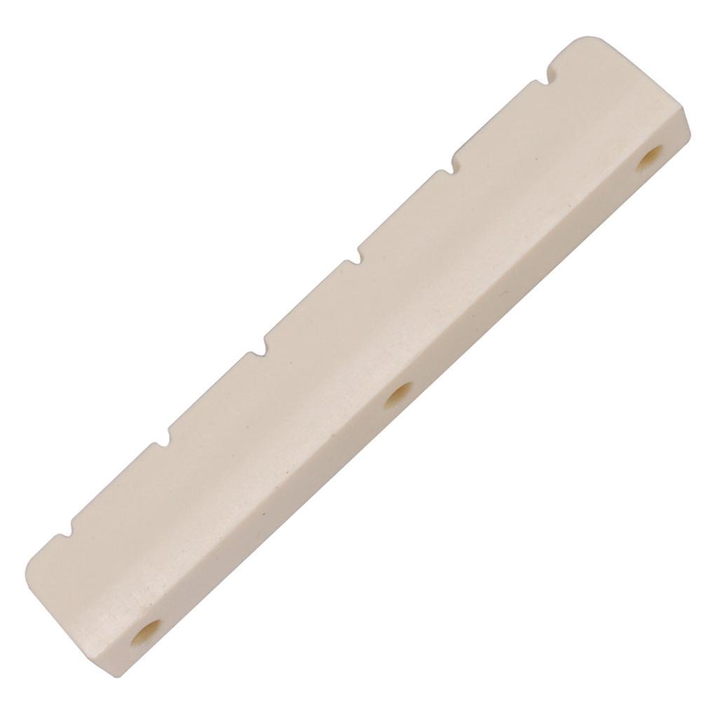 2x Guitar Slotted Curved Nut For Classcial Guitar Parts Beige Color