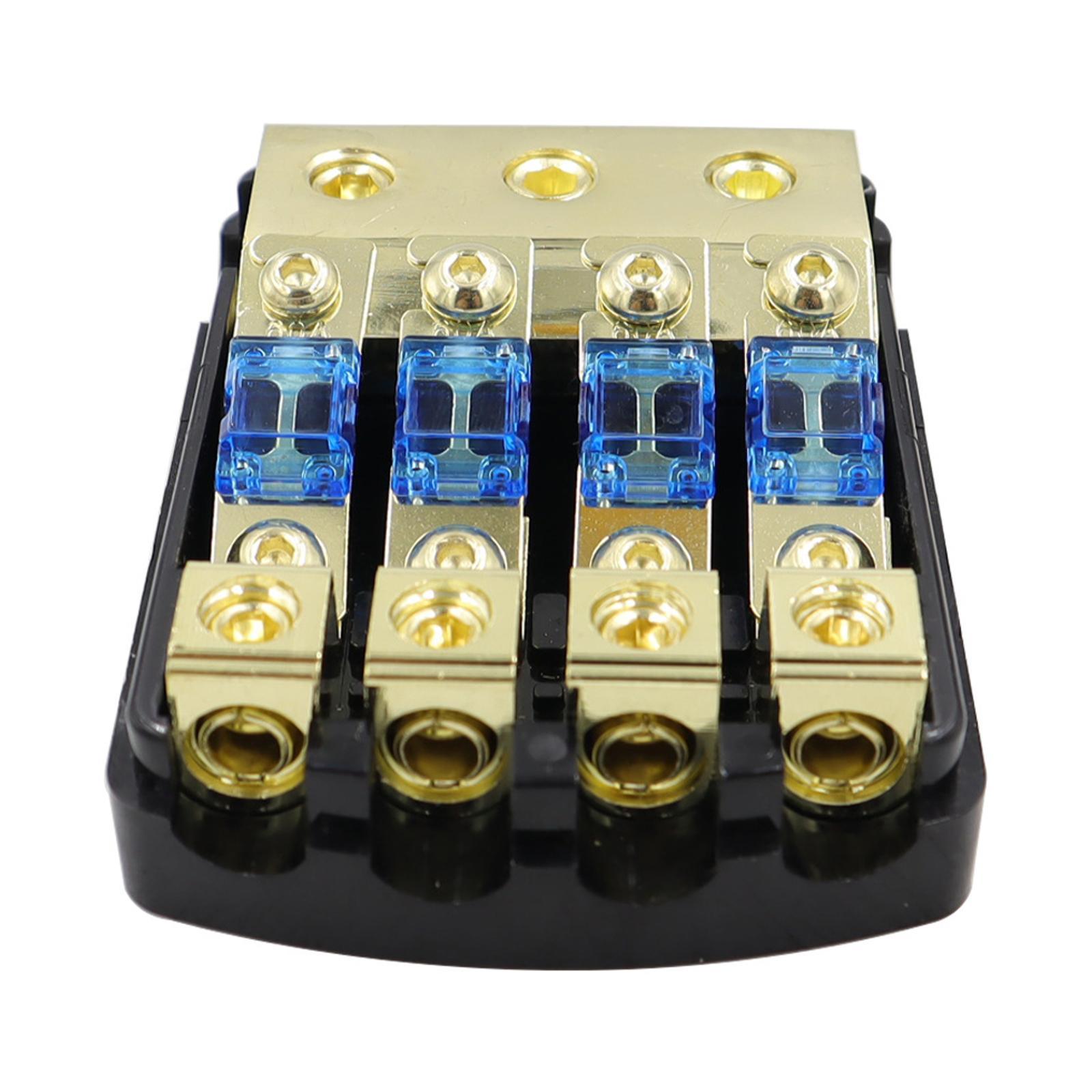 Fuse Holder, Anl Fuse Box Direct Replace, Quality 60A Professional, Easy to Install ,Fuse Distribution Block for Car Stereo Amplifier