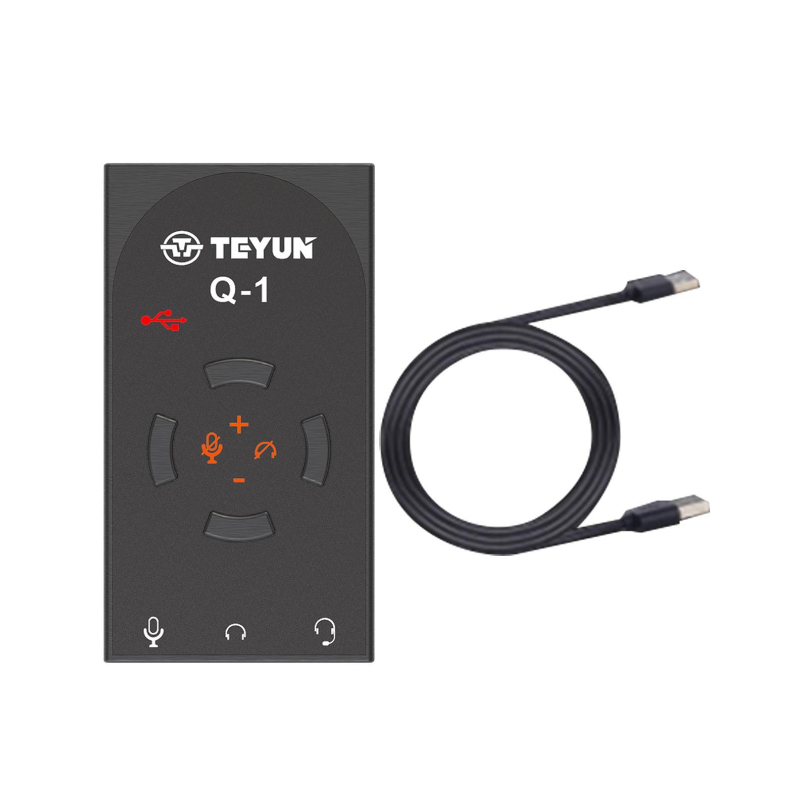 USB 7.1 Channel Stereo Sound Card External Free Driver with 3.5mm Headphone Mic Jack Durable for PC Laptop Computer Plug and Play