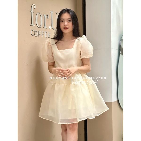 VÁY ĐẦM BABYDOLL TƠ “SELINA DRESS” TIỂU THƯ