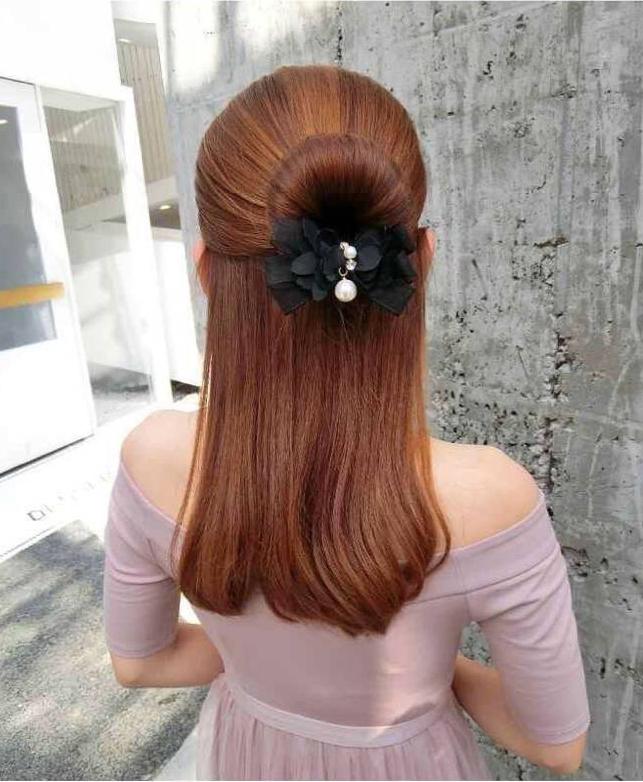 Dây tạo kiểu tóc búi dễ dàng hình nơ dễ thương M5