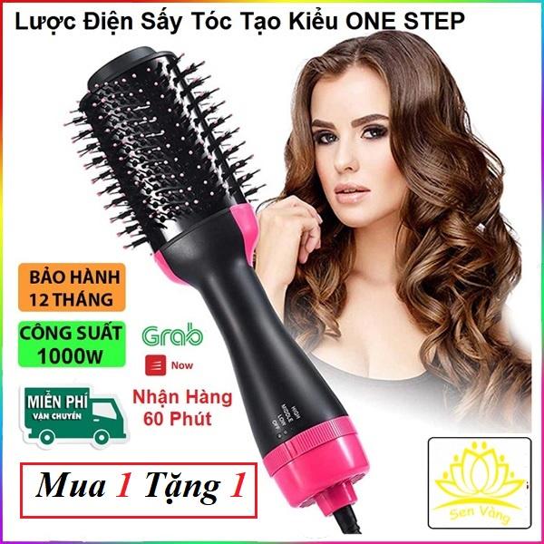 Ấ ụ ó ạ à Lược Điện ONE STEP Kiêm Máy Sấy Khí Tạo Phồng Đa Năng
