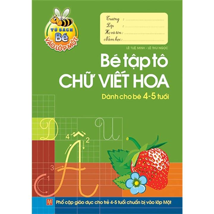 Sách: Chuẩn Bị Cho Bé Vào Lớp 1 - Dành Cho 4 - 5 Tuổi ( Túi 6 Cuốn)