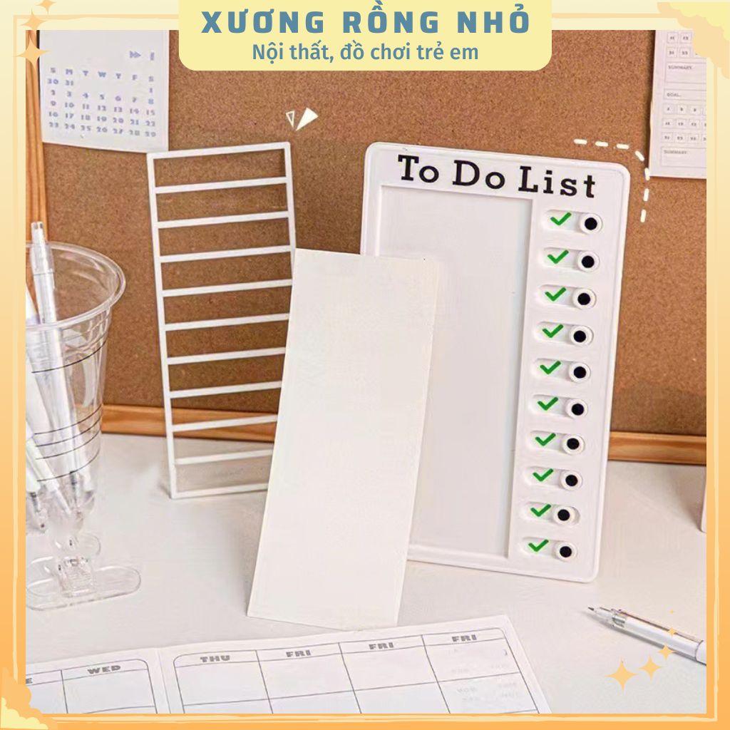 Bảng Lên Kế Hoạch Hàng Ngày To Do List, Bảng Công việt hằng ngày My chores