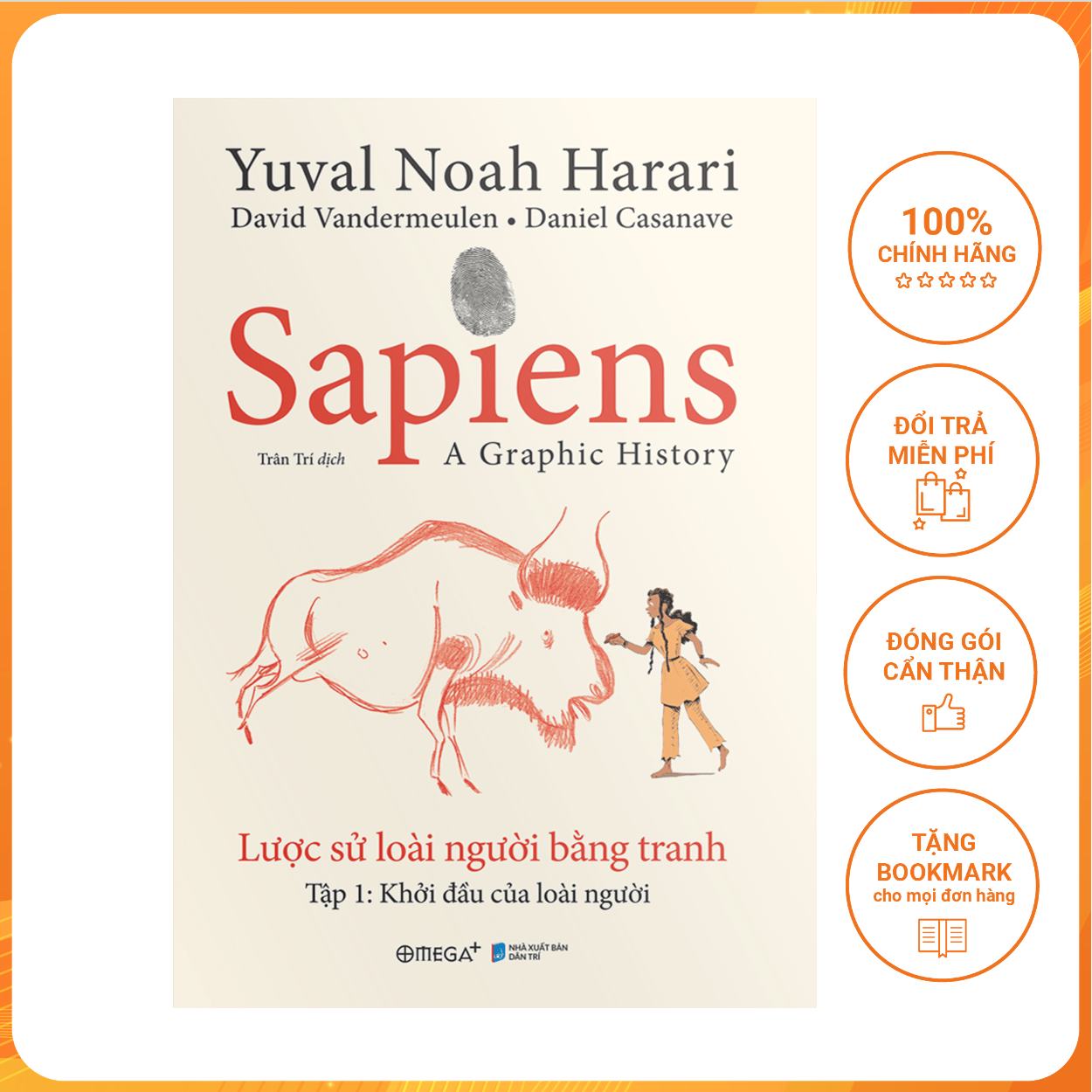 Sách Sapiens - Lược Sử Loài Người Bằng Tranh - Tập 1: Khởi Đầu Của Loài Người