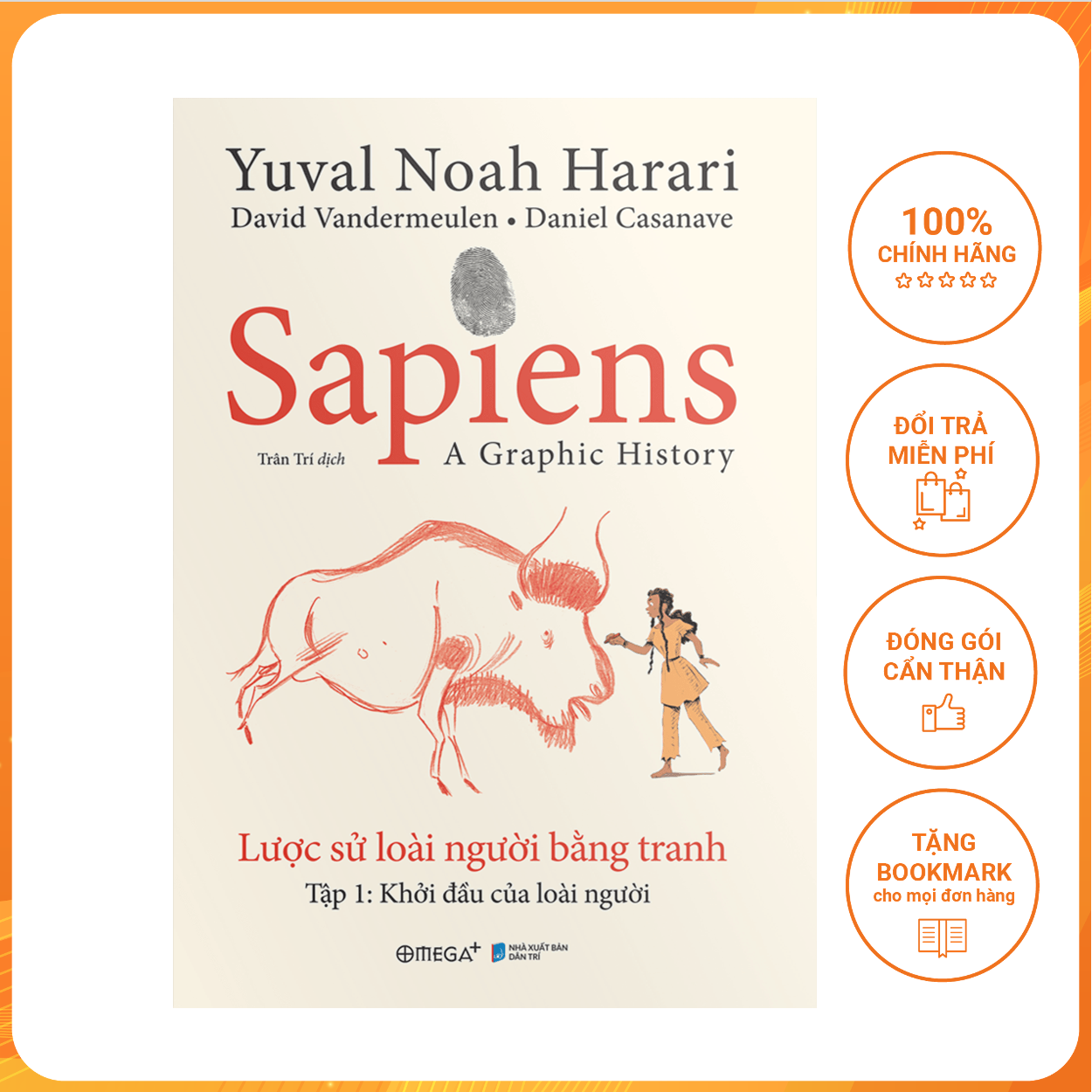 Sách - Sapiens: Lược sử loài người bằng tranh