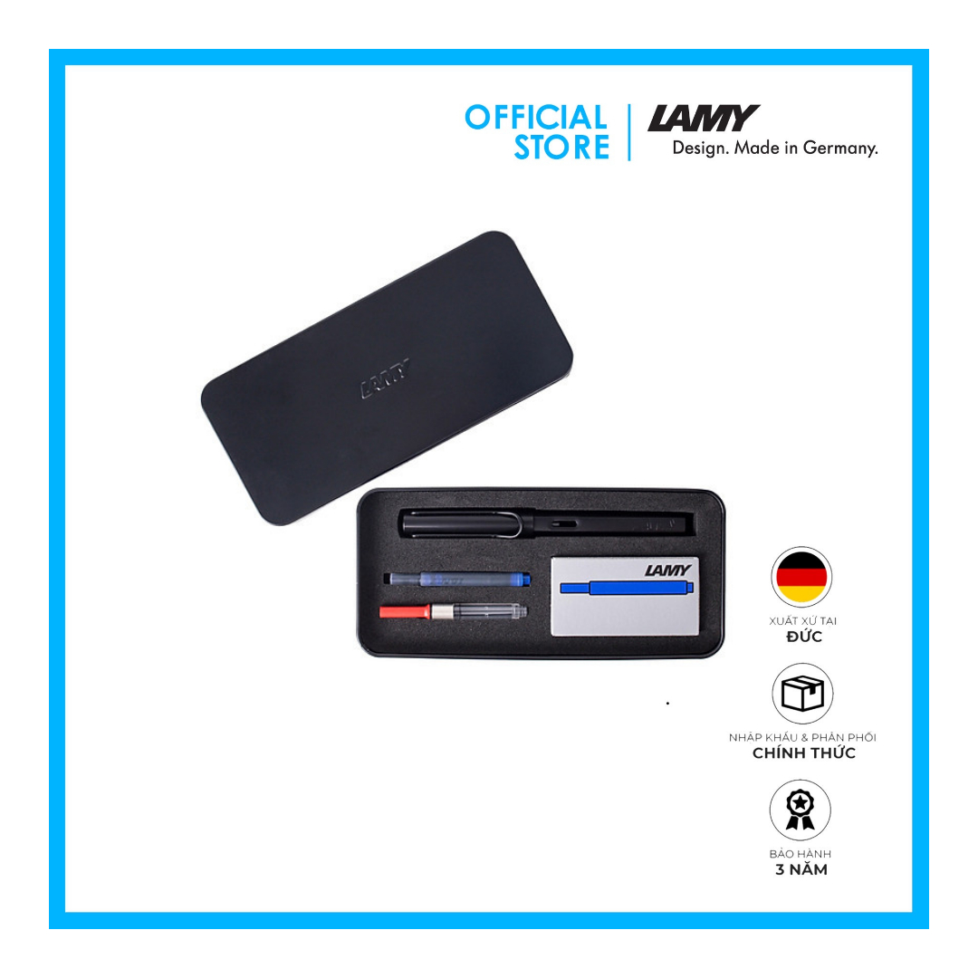 Bộ Quà Tặng Lamy Al-Star Black 071 GSAl001 (Metal Box)