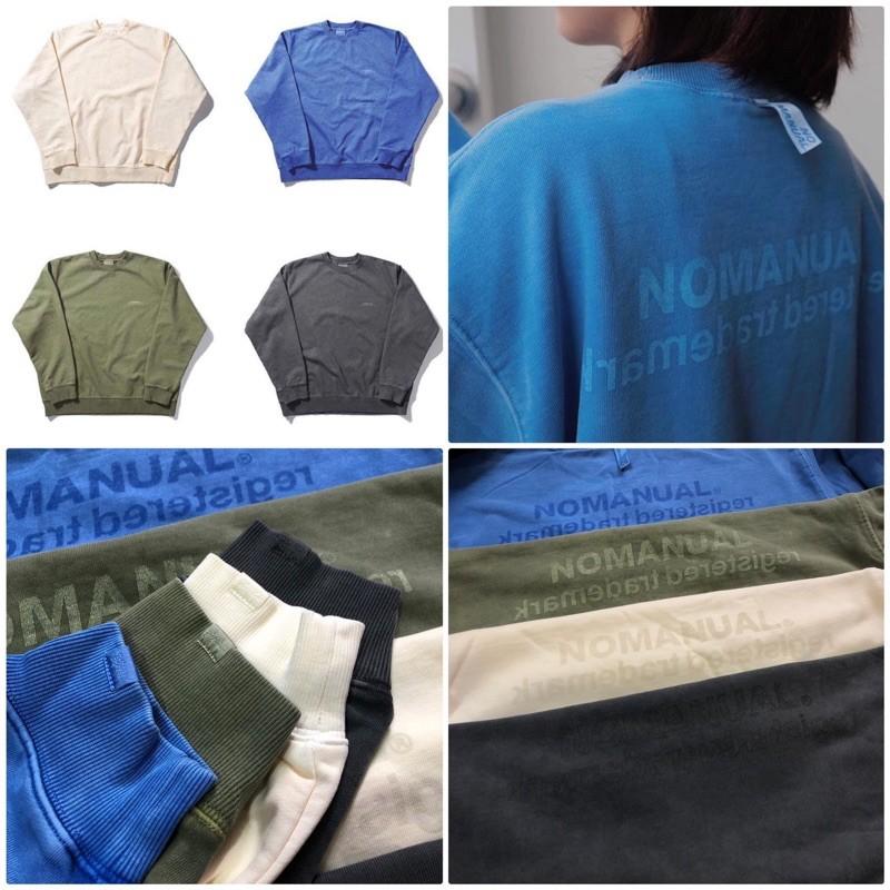Áo nỉ sweater no ma nual