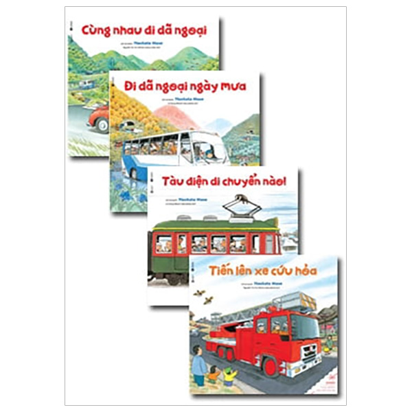 Combo Bộ Sách Ehon - Cùng Tớ Đi Dã Ngoại Nhé!