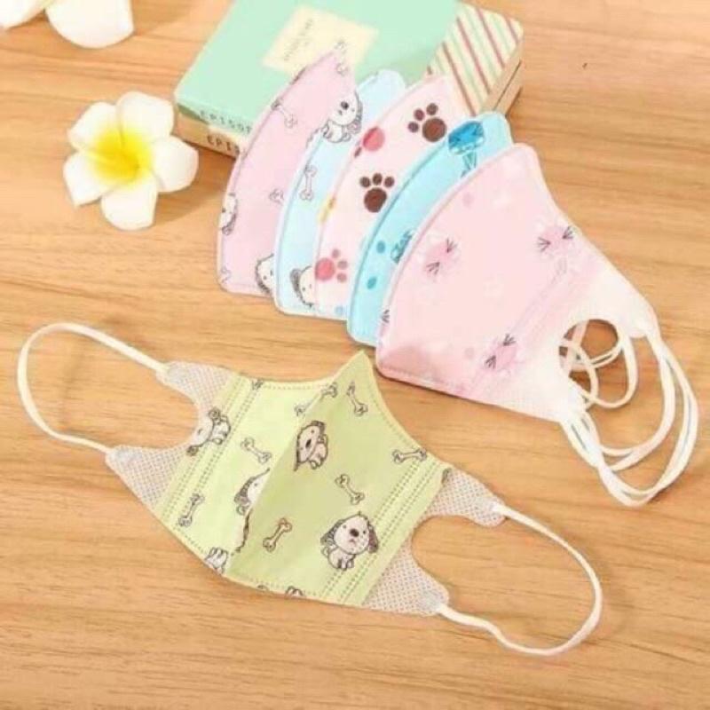 Khẩu trang 3D cho bé từ 3 tháng đến 5 tuổi