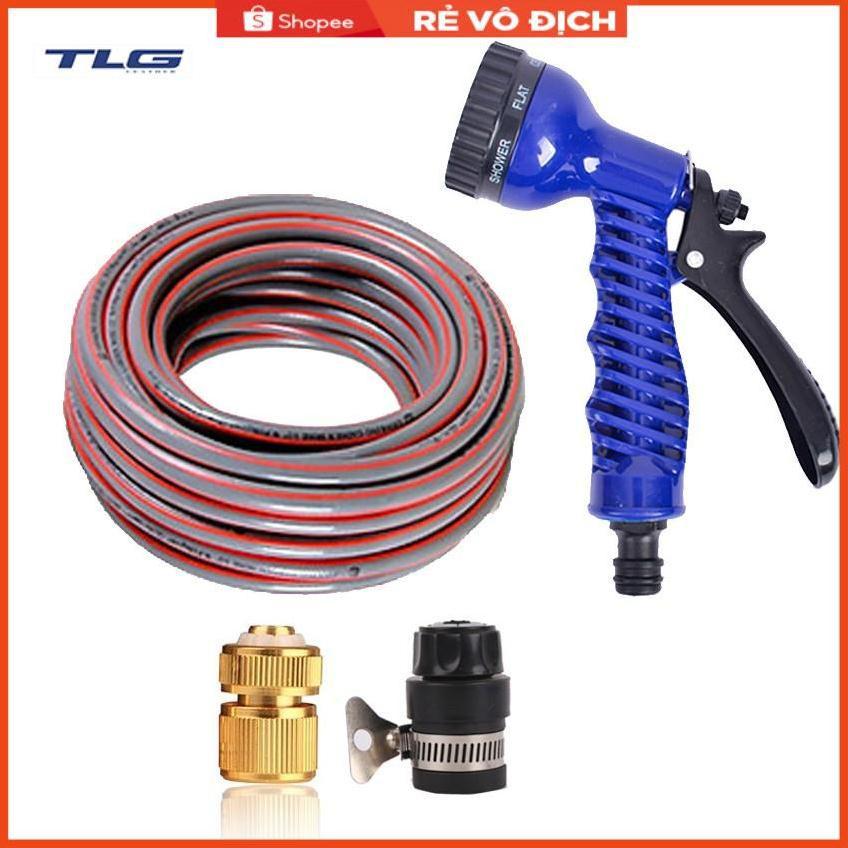 Bộ vòi tưới cây,rửa xe tăng áp lực nước 3-5m(cút đồng nối nhựa đen 713-2) 206843