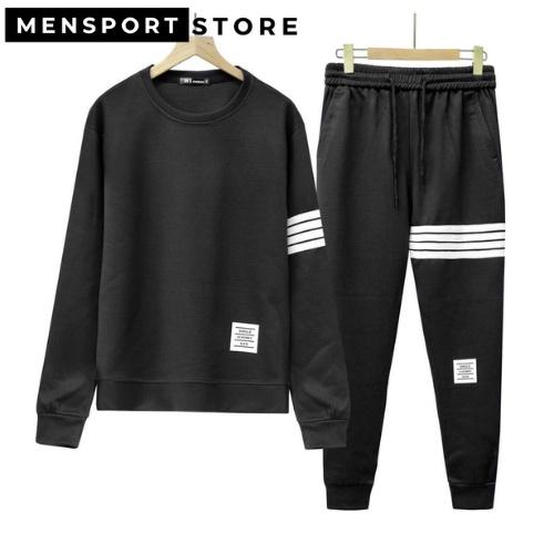 Bộ Quần Áo Nỉ Nam Thom Siêu Cấp - Bộ Nỉ Hoodie Khóa Zip Thome Browne Chất Vải Nỉ Tăm Phong Cách Bền Đẹp