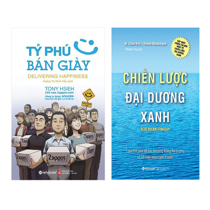 Combo Tỷ Phú Bán Giày + Chiến Lược Đại Dương Xanh