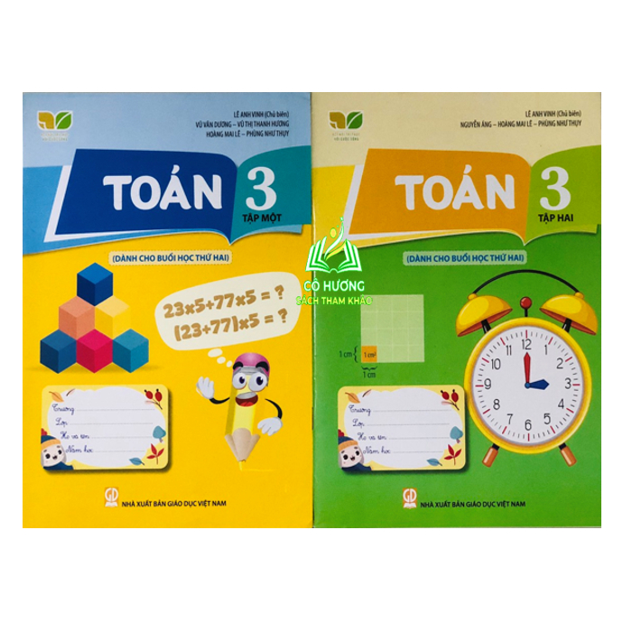 Sách - Toán 3 tập 2 dành cho buổi học thứ hai